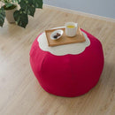 ビーズクッション 小さめ おしゃれ 子供 かわいい インテリア 椅子 スツール オットマン 腰掛け 洗濯 カバー 【納期C】【sgl-10253】