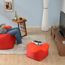 ビーズクッション 日本製 国産 オットマン 小さめ おしゃれ カバー 洗濯 【納期C】【sgl-10256】