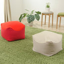 ビーズクッション 日本製 国産 オットマン 小さめ おしゃれ カバー 洗濯 【納期C】【sgl-10256】