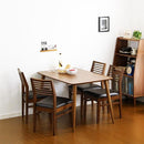 ダイニング5点セット ダイニングテーブル ダイニングチェア 4脚 長方形 机 椅子 【納期E】【sh-01egl-5s】