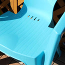 ガーデンチェア 4脚セット おしゃれ スタッキング 重ねられる 椅子 屋外用 庭 テラス ベランダ プラスチック製 軽い 軽量 エクステリア イタリア製 【納期E】【sh-05-12270】