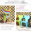 ガーデンチェア 4脚セット おしゃれ スタッキング 重ねられる 椅子 屋外用 庭 テラス ベランダ プラスチック製 軽い 軽量 エクステリア イタリア製 【納期E】【sh-05-12270】