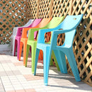 ガーデンチェア 4脚セット おしゃれ スタッキング 重ねられる 椅子 屋外用 庭 テラス ベランダ プラスチック製 軽い 軽量 エクステリア イタリア製 【納期E】【sh-05-12270】