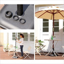 パラソルスタンド おもり パラソルベース 土台 アウトドア パラソル ガーデン 重り 11kg 【納期E】【sh-05-75816】