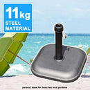 パラソルスタンド おもり パラソルベース 土台 アウトドア パラソル ガーデン 重り 11kg 【納期E】【sh-05-75816】