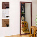 鏡 全身 ミラー 姿見 おしゃれ 北欧 姿見鏡 大型 スタンドミラー 全身鏡 玄関 壁 立て掛け 大きい 木製 フレーム アンティーク調 カフェ ナチュラル カントリー 【納期B】【sh04br】