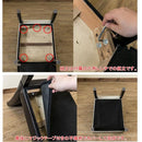 ダイニングチェアー 椅子 2脚 おしゃれ シンプル 合成皮革 フェイクレザー 素材 【納期B】【skb-aw02】