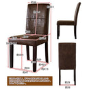 ダイニングチェア 2脚 レトロ おしゃれ 北欧 アンティーク調 フェイクレザー 【納期B】【skb-aw03】