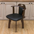 ダイニングチェア 2セット 北欧 おしゃれ ナチュラル シンプル カフェ風 回転式 椅子 クッション 座面 カントリー 合わせやすい 肘掛け ひじ付き 2脚 セット 【納期B】【skb-bh06】