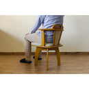 ダイニングチェア 2セット 北欧 おしゃれ ナチュラル シンプル カフェ風 回転式 椅子 クッション 座面 カントリー 合わせやすい 肘掛け ひじ付き 2脚 セット 【納期B】【skb-bh06】