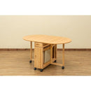 ダイニングテーブルセット 5点 ダイニングテーブル バタフライ天板 椅子 ダイニングチェアー 折りたたみ 折り畳み 北欧 引き出し キャスター付き 収納 机 デスク 【納期B】【skb-bh135】