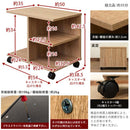 サイドテーブル キャスター付き 木目 白 カフェテーブル ローテーブル ミニテーブル ソファサイド ディスプレイ 飾り インテリア アウトレット 訳あり 【納期B】【skb-cg01】