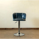 カウンターチェア おしゃれ 北欧 背もたれ 昇降式 アンティーク調 キャスターなし 椅子 カフェ風 cafe アメリカン 西海岸風 フェイクレザー 合成皮革 バーチェア 【納期B】【skb-clf11】