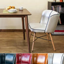 ダイニングチェア 椅子 レトロ アメリカン ミッドセンチュリー おしゃれ レザー ダイニングチェアー インテリア 男前 かっこいい がたつき調整 アジャスター 【納期B】【skb-clf15】