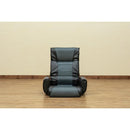 座椅子 リクライニング 背もたれ 角度調整 ひじ掛け付き 肘つき メッシュ 通気性 フロアーチェア フェイクレザー 座いす おしゃれ 高級感 和室 リビング 【納期B】【skb-cxd01】