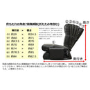 座椅子 リクライニング 背もたれ 角度調整 ひじ掛け付き 肘つき メッシュ 通気性 フロアーチェア フェイクレザー 座いす おしゃれ 高級感 和室 リビング 【納期B】【skb-cxd01】