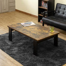 こたつ テーブル コタツ リビングテーブル センターテーブル ローテーブル おしゃれ 北欧 シンプル モダン 石英管 木目 長方形 コタツ 火燵 炬燵 白 ホワイト 黒 【納期B】【skb-dci105】