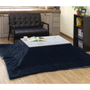 こたつ テーブル コタツ リビングテーブル センターテーブル ローテーブル おしゃれ 北欧 シンプル モダン 石英管 木目 長方形 コタツ 火燵 炬燵 白 ホワイト 黒 【納期B】【skb-dci105】