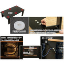 こたつ テーブル コタツ リビングテーブル センターテーブル ローテーブル おしゃれ 北欧 シンプル モダン 石英管 木目 長方形 コタツ 火燵 炬燵 白 ホワイト 黒 【納期B】【skb-dci105】