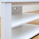 テレビ台 コーナー 部屋の隅 端っこ 角 TV台 おしゃれ テレビボード TVボード テレビ棚 シンプル 白 ホワイト 茶色 収納 棚 液晶32インチまで対応 【納期B】【skb-fb412】