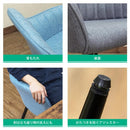 ダイニングチェア 北欧 おしゃれ 肘掛け 青 ブルー 茶色 ブラウン 緑 グリーン グレー 赤 レッド モダン 丸み カーブ 背もたれ 椅子 インテリア デザイン 単品 【納期B】【skb-hay09】