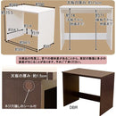 デスク シンプル 机 事務作業 勉強机 ダークブラウン 茶色 ホワイト 白 【納期B】【skb-hmp13】