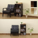 ラック 3段 収納棚 黒 ブラック 白 ホワイト 木目 おしゃれ シンプル 北欧 フリーラック コンパクト 玄関 リビング 本棚 電話台 オープンラック リビング 寝室 【納期B】【skb-hmp23】