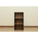 ラック 3段 収納棚 黒 ブラック 白 ホワイト 木目 おしゃれ シンプル 北欧 フリーラック コンパクト 玄関 リビング 本棚 電話台 オープンラック リビング 寝室 【納期B】【skb-hmp23】