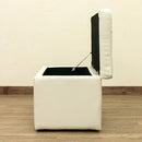 ベンチ 収納付き スツール 収納 おしゃれ 北欧 収納ボックス 玄関 ダイニング リビング ボックススツール クッション 椅子 【納期B】【skb-hsw17】