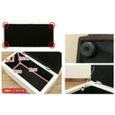 ベンチ 収納付き スツール 収納 おしゃれ 北欧 収納ボックス 玄関 ダイニング リビング ボックススツール クッション 椅子 【納期B】【skb-hsw17】