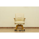 ダイニングチェア 椅子 キャスター付き ひじ掛け付き 肘掛け 座面 360度 回転 【納期B】【skb-htr09】