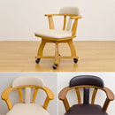 ダイニングチェア 回転 椅子 キャスターつき 北欧 肘付き 【納期B】【skb-htt01】