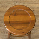 スツール 椅子 腰掛け アンティーク調 レトロ 北欧 おしゃれ 天然木製 アジアン ナチュラル カントリー カフェ風 インテリア 円形 丸型 マホガニー 高級 木目 【納期B】【skb-imm1】