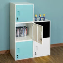 収納ボックス ロッカー シンプル スチール 収納 キューブボックス 鍵つき おしゃれ 扉 ブラック 黒 ブルー 青 レッド 赤 ホワイト 白 イエロー 黄色 【納期B】【skb-jac04】