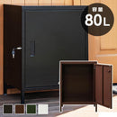 宅配BOX 宅配ボックス スチール製 金属 盗難防止ワイヤー 80Ｌ 容量 郵便箱 荷物 受取り 不在時 通販 置き配 郵便受け おしゃれ 黒 緑 茶色 白 【納期B】【skb-jac50】