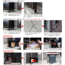 宅配BOX 宅配ボックス スチール製 金属 盗難防止ワイヤー 80Ｌ 容量 郵便箱 荷物 受取り 不在時 通販 置き配 郵便受け おしゃれ 黒 緑 茶色 白 【納期B】【skb-jac50】