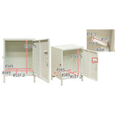 宅配BOX 宅配ボックス スチール製 金属 盗難防止ワイヤー 80Ｌ 容量 郵便箱 荷物 受取り 不在時 通販 置き配 郵便受け おしゃれ 黒 緑 茶色 白 【納期B】【skb-jac50】