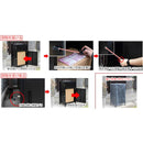 宅配ボックス 2段 戸建て 後付け おしゃれ 大型 宅配BOX シンプル おしゃれ 北欧 モダン ブラック 黒 ブラウン 茶色 グリーン 緑 ホワイト 白 印鑑収納 スペース 【納期B】【skb-jac89】