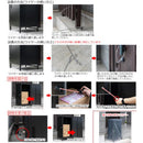 宅配ボックス 戸建 後付け 置くだけ おしゃれ 大型 大容量 金属製 置き配 郵便受け 盗難防止ワイヤー 郵便 ポスト 宅配BOX 荷物受取り 安心 安全 黒 緑 茶色 白 【納期B】【skb-jac95】