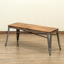 ベンチ ダイニングベンチ 室内 屋内 北欧 おしゃれ インダストリアル モダン レトロ カフェ風 椅子 腰掛け スツール シンプル モダン リビング 玄関 廊下 待合室 【納期B】【skb-jh04】