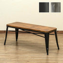 ベンチ ダイニングベンチ 室内 屋内 北欧 おしゃれ インダストリアル モダン レトロ カフェ風 椅子 腰掛け スツール シンプル モダン リビング 玄関 廊下 待合室 【納期B】【skb-jh04】