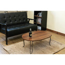 センターテーブル 豆型 ビーンズ形 かわいい おしゃれ ローテーブル リビング 折れ脚 折りたたみ 折り畳み 木目 【納期B】【skb-jk10】