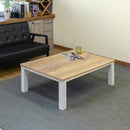 コタツ こたつ 長方形 オールシーズン 1年中使える センターテーブル リビングテーブル ローテーブル 西海岸風 ビンテージ風 レトロ アンティーク調 105×75cm 【納期B】【skb-kjl03】