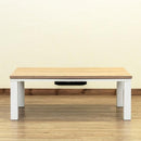 コタツ こたつ 長方形 オールシーズン 1年中使える センターテーブル リビングテーブル ローテーブル 西海岸風 ビンテージ風 レトロ アンティーク調 105×75cm 【納期B】【skb-kjl03】