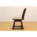 ダイニングチェア こたつ用 椅子 1脚 単品 回転式 シンプル 肘なし 北欧 ナチュラル カントリー イス 合皮 PVC クッション座面 【納期B】【skb-ktca01】