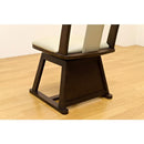 ダイニングチェア こたつ用 椅子 1脚 単品 回転式 シンプル 肘なし 北欧 ナチュラル カントリー イス 合皮 PVC クッション座面 【納期B】【skb-ktca01】