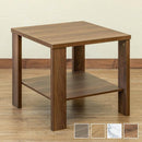 サイドテーブル おしゃれ 北欧 木製 ソファサイド ベッドサイド 収納 棚 ミニテーブル サブテーブル おしゃれ シンプル 玄関 リビング ナチュラル 物置き 【納期B】【skb-ldn01】