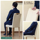 ダイニングチェア 2脚セット 北欧 肘なし ひじ掛けなし シンプル PVCレザー 合皮 ハイバック おしゃれ かっこいい スタイリッシュ 天然木 木製 【納期B】【skb-lh01】