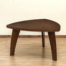 ダイニングテーブル 3人掛け 三人用 三角 天板 形状 おしゃれ 木製 脚 3本 重厚 高級感 デスク 机 和風 モダン 北欧 変わった形 珍しい 【納期B】【skb-lt03】