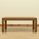 こたつ 長方形 継ぎ脚 高さ調整 シンプル 木目 コタツ テーブル リビング センターテーブル 座卓 ローテーブル 105×75cm 【納期B】【skb-mykt105】